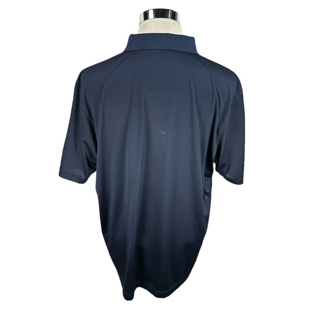 Page Tuttle Polo Shirt Mens XL‎ Stoney Point The Links Striped Golf Navy Blue - Picture 5 of 10